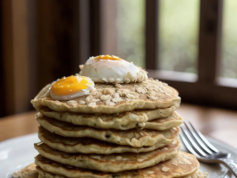 Panquecas de avena y huevo, una receta segura para introducir alérgenos en bebés de seis meses